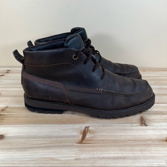 Timberland Other - Timberland Baluster Chukka Dark Brown leather mens boots mens 9.5 54568